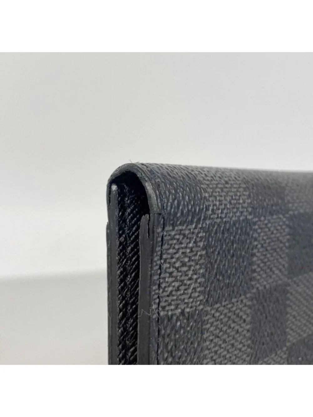 Louis Vuitton Card Case Damier Graphite Organizer de Poche Black Gray